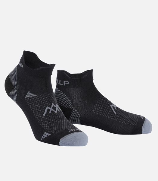 Vớ thể thao chạy bộ thành phố và địa hình CIMALP RUN LOW - NOIR - CA.I623994.NOI