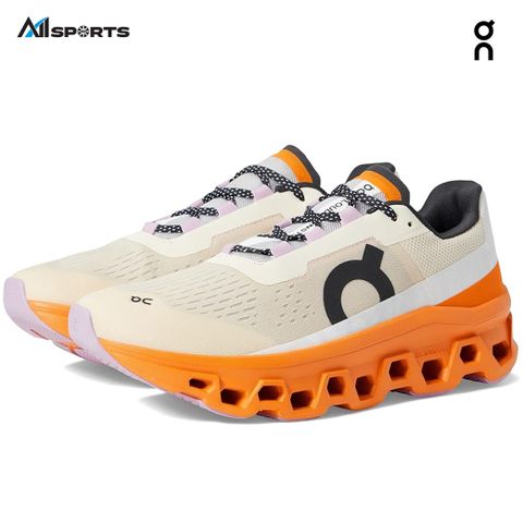 Giày chạy bộ thành phố Nữ ON CLOUDMONSTER (W) - ORANGE - 61.98652