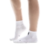 vớ thể thao cotton cao cấp Core Run Sock Mid 2P White (2 đôi) - 2UF10070069