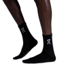 vớ thể thao cotton cao cấp ON LOGO SOCK HIGH 3P BLACK (03 đôi) - 2UF10310553