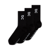 vớ thể thao cotton cao cấp ON LOGO SOCK HIGH 3P BLACK (03 đôi) - 2UF10310553