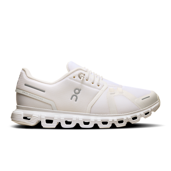Giày chạy bộ thành phố Nam On Running Cloud 6 - ALL WHITE - 3MF10071200