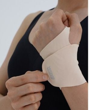 BÓ CỔ TAY THỂ THAO MÀU BE WAVEWEAR WRIST SUPPORT STRETCH WRAP H1 (BEIGE) - H1(BG) 1ea