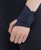 BÓ CỔ TAY THỂ THAO MÀU ĐEN WAVEWEAR WRIST SUPPORT STRETCH WRAP H1 (BLACK) - H1(BK) 2ea