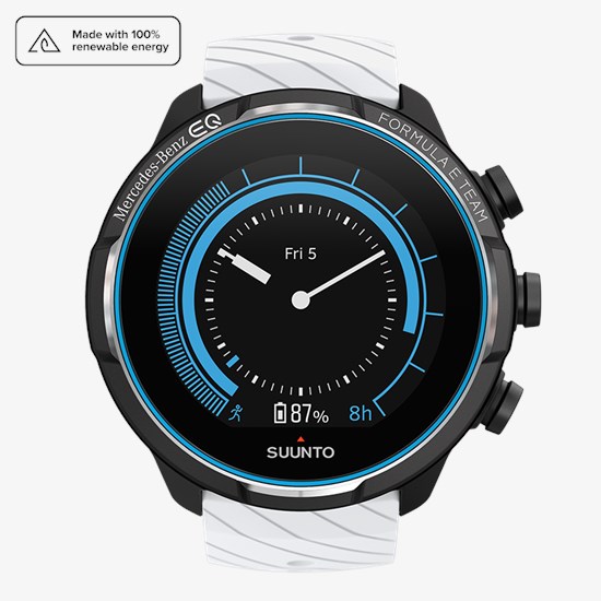 ĐỒNG HỒ THỂ THAO SUUNTO  9 BARO TITANIUM MERCEDES-BENZ EQ FORMULA E TEAM EDITION
