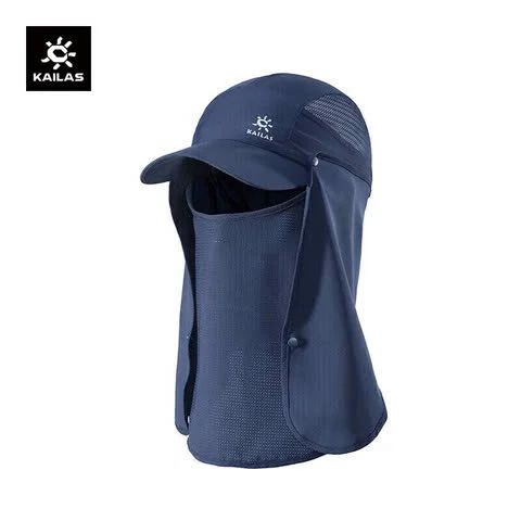 Nón Mũ leo núi Trekking KAILAS NECK FLAP CAP - KF2311502.BLUE - KF2311502.WHITE