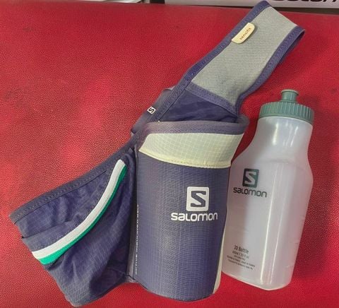 Đai chạy bộ Salomon BAG ACTIVE INSULATED BELT ARTGREY/LITTLE L36636100