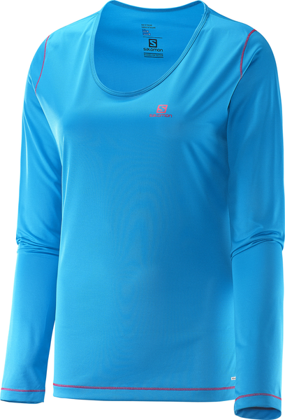 Áo Thể Thao Nữ Salomon MAZY LS TEE W METHYL BLUE - L37713300