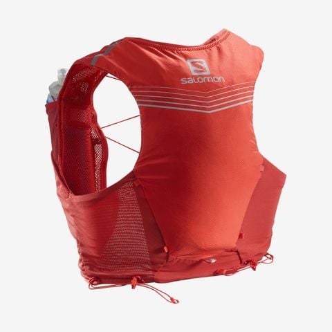 Vest nước chạy bộ đường dài SALOMON ADV SKIN 5 SET GOJI BERRY LC1307100