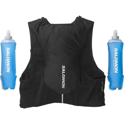 Vest nước chạy bộ đường dài SALOMON ADV SKIN 5 WITH FLASKS - LC1759000 LC2095900