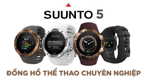 SUUNTO 5 - ĐỒNG HỒ THỂ THAO ĐỊNH VỊ GPS