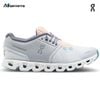 Giày chạy bộ thành phố Nữ ON CLOUD 5 PUSH W GLACIER | UNDYED-WHITE - 69.98353
