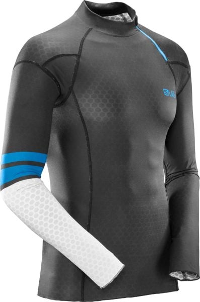 ÁO THUN THỂ THAO TAY DÀI NAM SALOMON S/LAB CERAMIC JERSEY M BLACK - L39705500