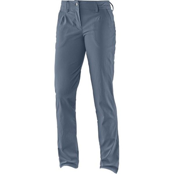 Quần dài leo núi Nữ Salomon THE WAY PANT W BLEU GRIS - L36336800