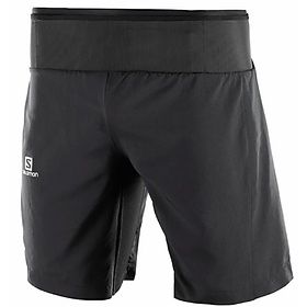 Quần thể thao NAM SALOMON TRAIL RUNNER TWINSKIN SHORT M BLACK - L40104900 - L40105000