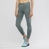 Quần bó thể thao Nữ Salomon ELEVATE AERO 7/8 TIGHT W BALSAM GREEN LC1026300