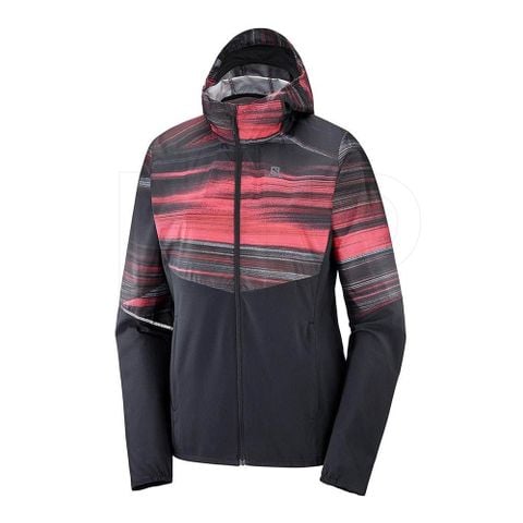 ÁO KHOÁC JACKET SALOMON gió thể thao Salomon AGILE FZ HOODIE W - LC1363600 - LC1363900