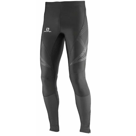 Quần thể thao Salomon Nam INTENSITY LONG TIGHT M BLACK L37940700
