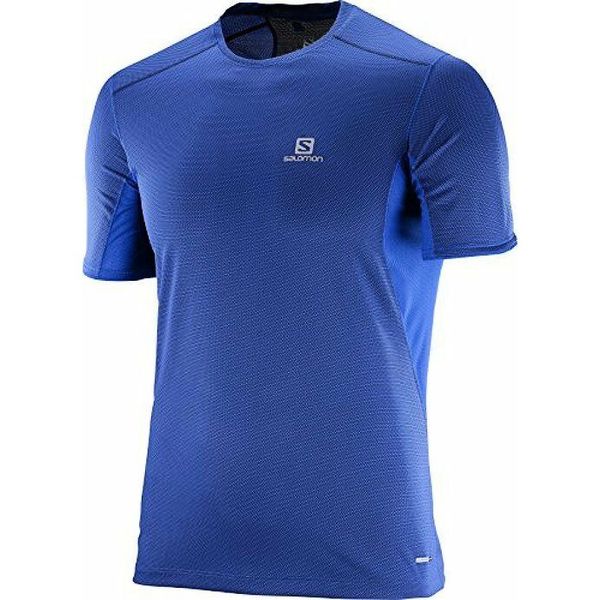 Áo Thể Thao Nam Salomon TRAIL RUNNER SS TEE M BLUE YONDER/BL L38276700