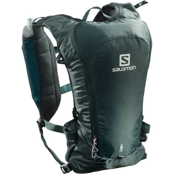 Vest nước chạy bộ đường dài SALOMON AGILE 6 SET GREEN GABLES / URBAN CHIC - LC1305700 - L40164800