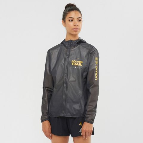 ÁO KHOÁC JACKET SALOMON GIÓ CHỐNG THẤM NỮ LIGHTNING RACE WP JACKET W BLACK - LC1542300