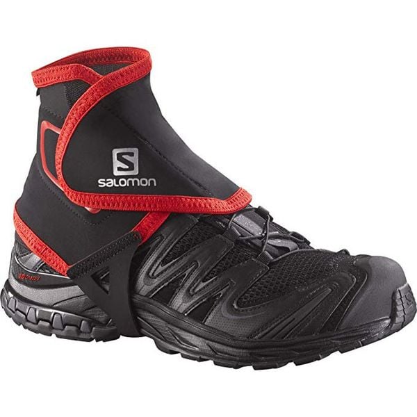 Phụ kiện thể thao Salomon TRAIL GAITERS HIGH BLACK - L38002100