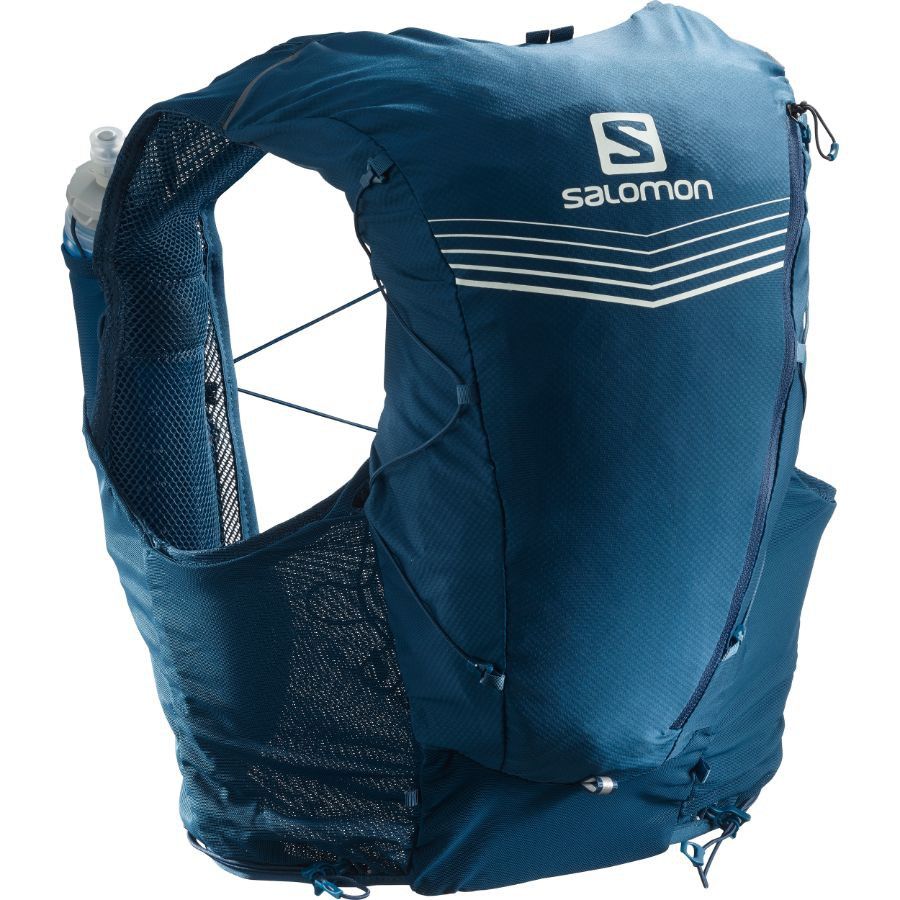 Vest nước chạy bộ đường dài SALOMON ADV SKIN 12 SET POSEIDON LC1306900   AISPORTS  73NT