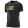 Áo thun thể thao nam Salomon Cotton Blend Logo SS Tee - L39373700 (Đen)
