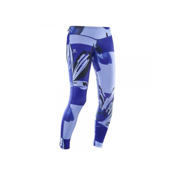 Quần Bó Dài Thể Thao Nữ Salomon Elevate Long Tight W - L39254300 L39254400