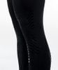 QUẦN THỂ THAO BÓ CƠ BẮP CHÂN VÀ ĐẦU GỐI CHO NAM MÀU ĐEN WAVEWEAR KNEE & CALF KINETIC TAPE COMPRESSION LEGGINGS L20 (VER.3) - L20