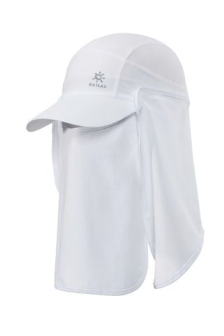 Nón thể thao chống nắng KAILAS NECK FLAP BASEBALL CAP - KF2411505.White