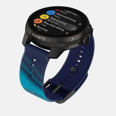 ĐỒNG HỒ THỂ THAO ĐỊNH VỊ GPS SUUNTO RACE UTMB WORLD SERIES  - Viền Thép - SS051033000