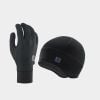 COMBO MŨ VÀ GĂNG TAY thể thao HIỆU KAILAS Trail Running Set Unisex Black - KM2408001.Black