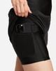 QUẦN NGẮN THỂ THAO NỮ Nike Short 2in1 w Dri-FIT Swift BLACK - DX1030-010