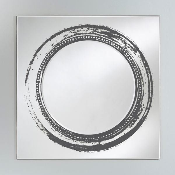  Gương VISTA black, 107x107x2cm 