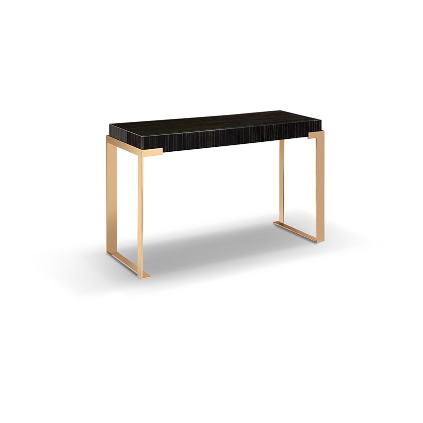  Bàn Console Gỗ Veneer Mun Bóng Màu 