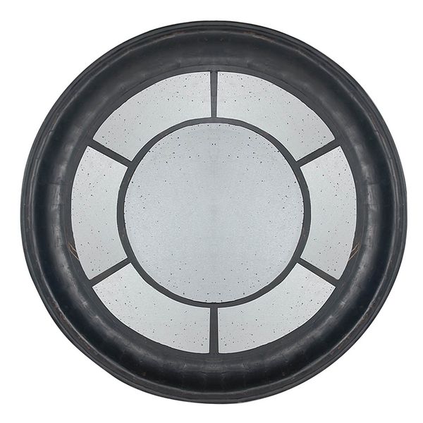  GƯƠNG TRANG TRÍ TRÒN KHUNG GỖ URB 