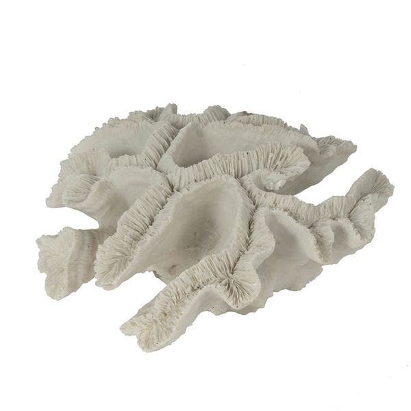  Đồ trang trí (San hô), Trắng, 22.86 X 21.59 X 9.5cm, VIN 