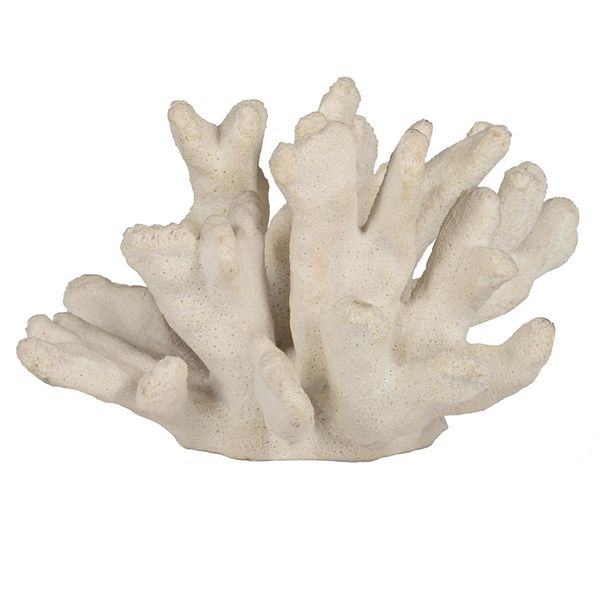  Đồ trang trí (San hô), Trắng, 23.37 X 17.78 X 13.97cm, VIN 