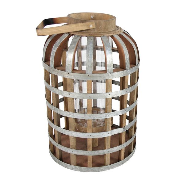  Trang trí nến, lồng sắt, Gỗ 2 