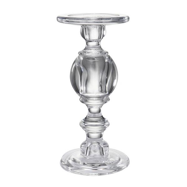  Trang trí nến, thủy tinh Thấp, 11.3 X 11.3 X 24.31cm, TRAD 