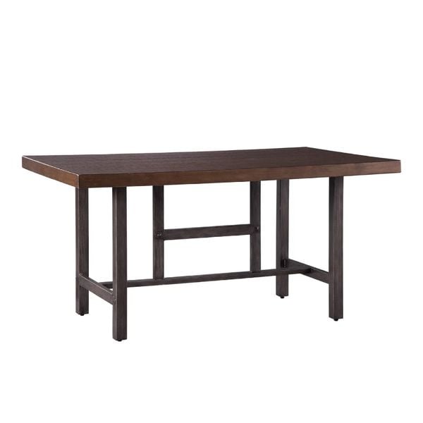  Bàn ăn, gỗ, 914.4mm W x 1524mm D x 762mm H, nâu, Mane + Mason 