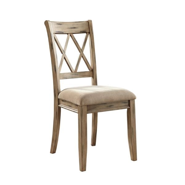  Ghế ăn, Gỗ, trắng cổ, Casual 