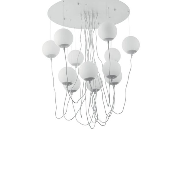  Đèn treo FOLLIE, màu trắng, D70H120 