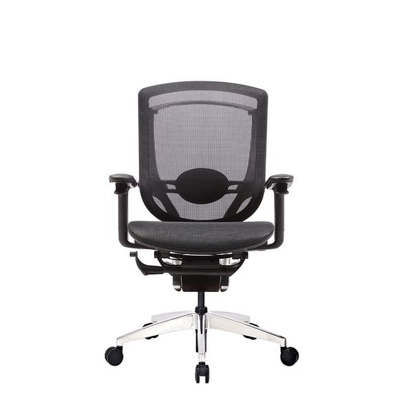  GHẾ VP KHÔNG TỰA ĐẦU LƯỚI ĐEN 