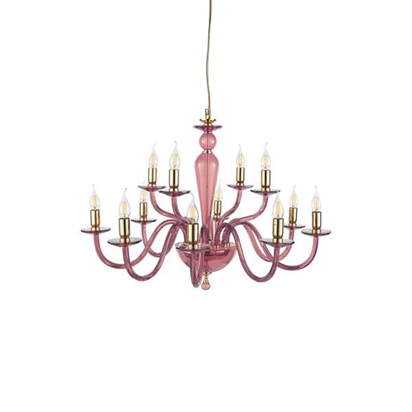  Đèn treo PAGANINI, 8 bóng, màu hổ phách, D84H75 