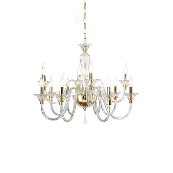  Đèn treo PALLADIO, 12 bóng, D85H82, màu vàng 