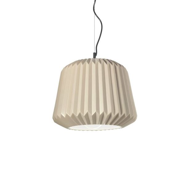  Đèn treo PLUMCAKE, D38H170, sứ màu vàng 