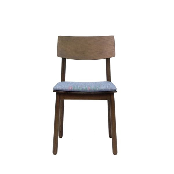  GHẾ ĂN DELMAR GỖ NỆM XANH DƯƠNG 