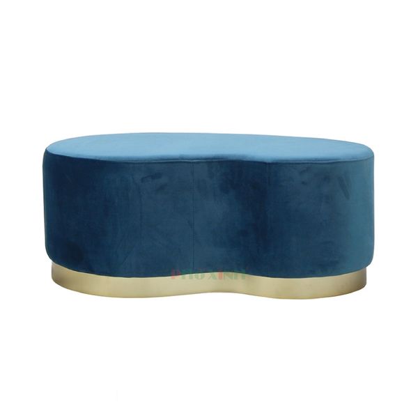  ĐÔN DIOR POUF VẢI NHUNG BLUE 